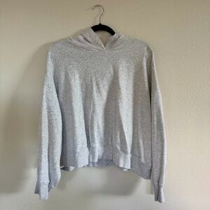 Old Navy Light Gray Pullover Hoodie